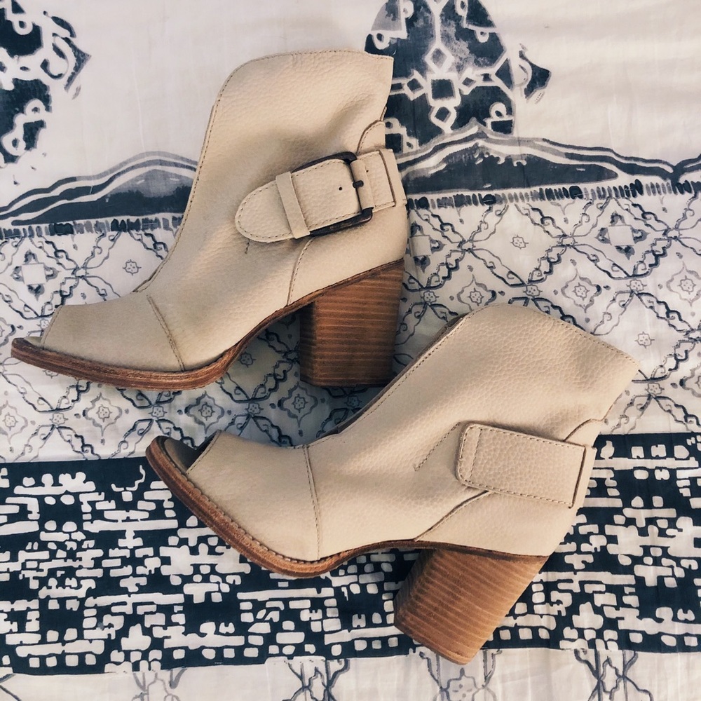 Joe’s Peep Toe Bootie